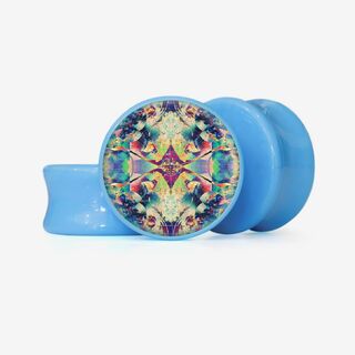 Plug Caleidoscópio - Base Selecionável - Psicodélico