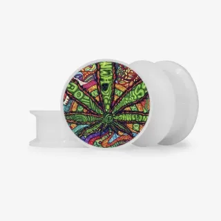 Plug Natural - Base Selecionável - Psicodélico