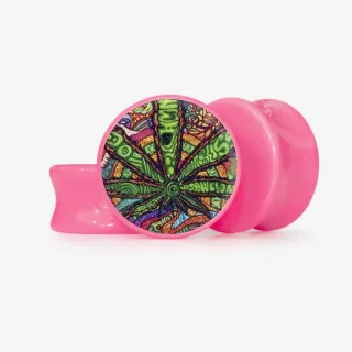 Plug Natural - Base Selecionável - Psicodélico