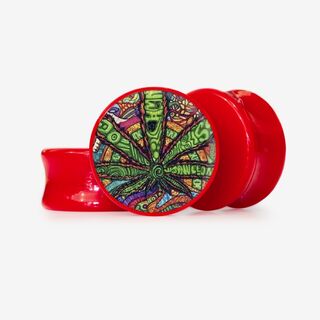 Plug Natural - Base Selecionável - Psicodélico