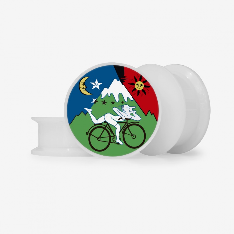 Plug  Bike 100 - Base Selecionável - Psicodélico