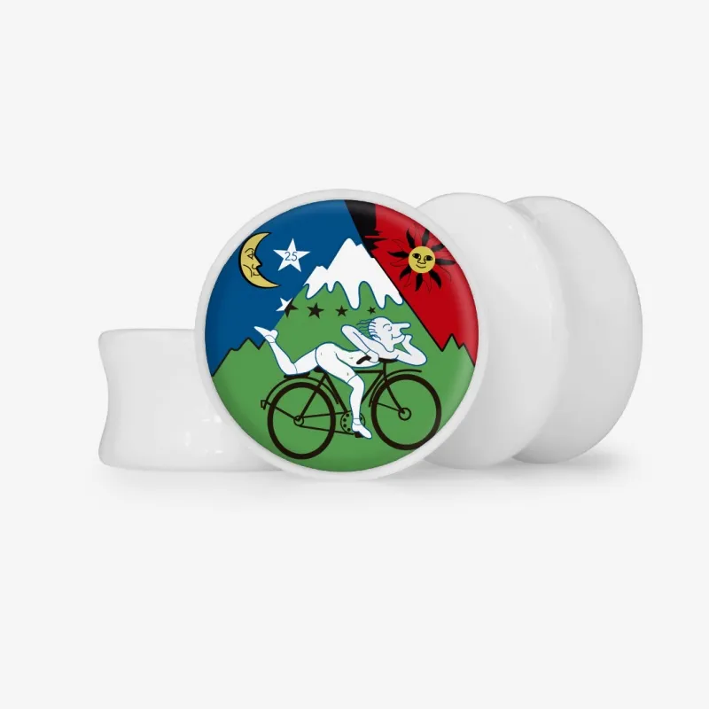 Plug  Bike 100 - Base Selecionável - Psicodélico