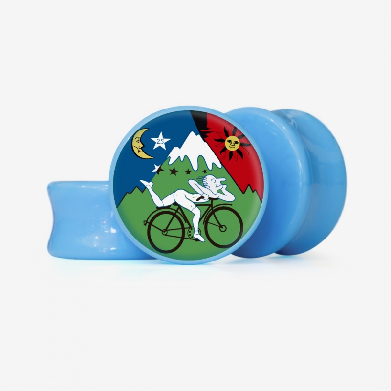 Plug  Bike 100 - Base Selecionável - Psicodélico