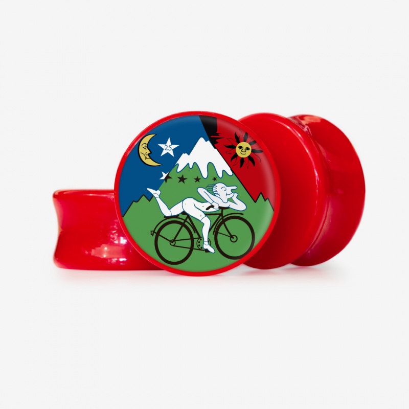 Plug  Bike 100 - Base Selecionável - Psicodélico