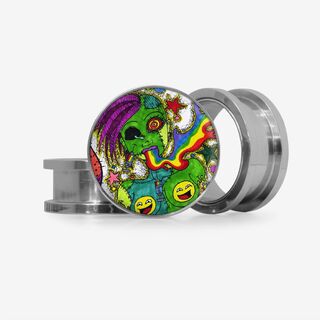 Plug Garota Zumbi - Base Selecionável - Psicodélico