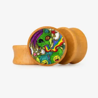 Plug Garota Zumbi - Base Selecionável - Psicodélico