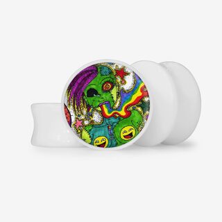 Plug Garota Zumbi - Base Selecionável - Psicodélico