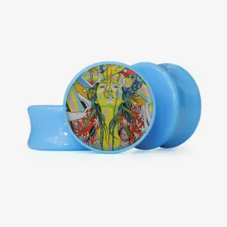 Plug  A Rainha - Base Selecionável - Psicodélico