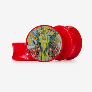 Plug  A Rainha - Base Selecionável - Psicodélico