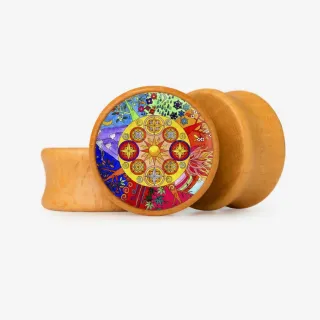 Plug Estações - Base Selecionável - Psicodélico