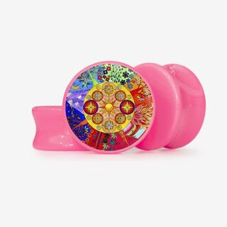 Plug Estações - Base Selecionável - Psicodélico