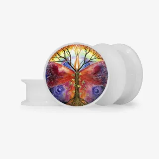 Plug Árvore da Vida - Base Selecionável - Psicodélico