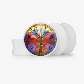 Plug Árvore da Vida - Base Selecionável - Psicodélico