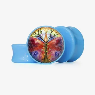 Plug Árvore da Vida - Base Selecionável - Psicodélico
