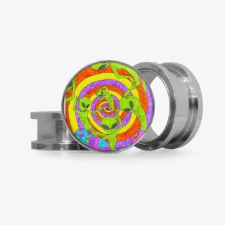 Plug ET - Base Selecionável - Psicodélico