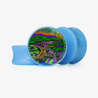 Plug Floresta Cósmica - Base Selecionável - Psicodélico