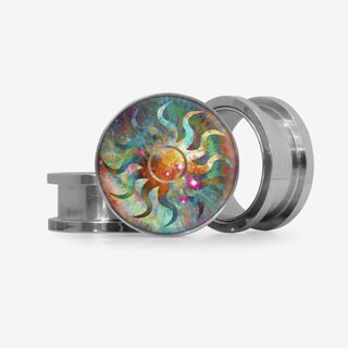 Plug Energia Solar - Base Selecionável - Psicodélico