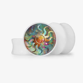 Plug Energia Solar - Base Selecionável - Psicodélico