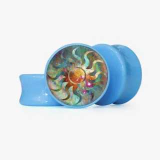 Plug Energia Solar - Base Selecionável - Psicodélico