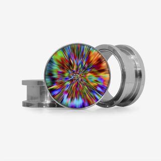 Plug Onda Visual - Base Selecionável - Psicodélico