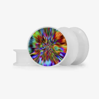 Plug Onda Visual - Base Selecionável - Psicodélico