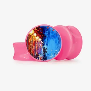 Plug Dançando na Chuva - Base Selecionável - Psicodélico