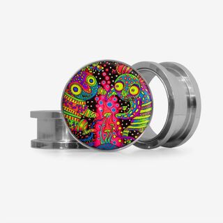 Plug Cultivando Cogumelos - Base Selecionável - Psicodélico