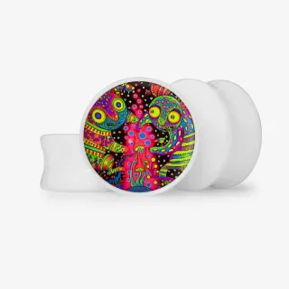 Plug Cultivando Cogumelos - Base Selecionável - Psicodélico