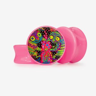 Plug Cultivando Cogumelos - Base Selecionável - Psicodélico