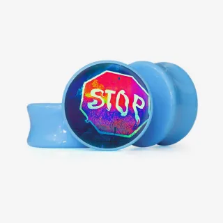 Plug PARE! - Base Selecionável - Psicodélico