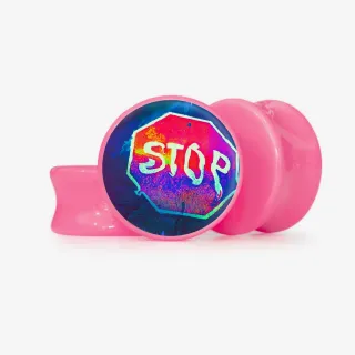 Plug PARE! - Base Selecionável - Psicodélico