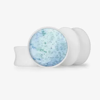 Plug Urano Base Selecionável com estampa do planeta Urano