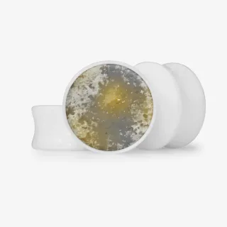 Plug Júpiter Base Selecionável com estampa do planeta e base ajustável disponível