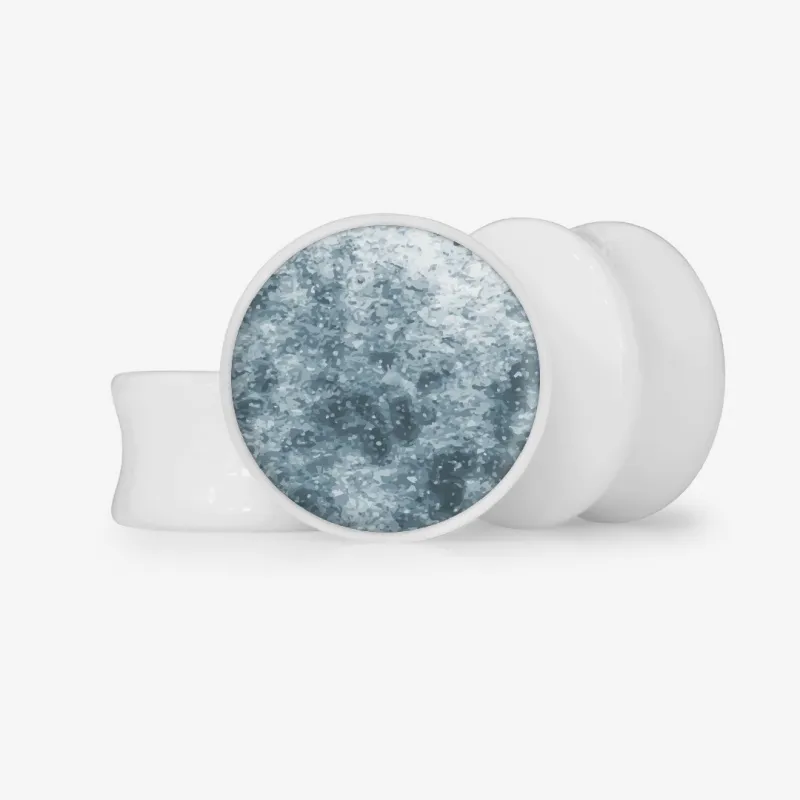 Alargador com estampa de Mercúrio em plug ajustável com base selecionável