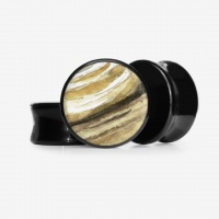 Plug Saturno Base Selecionável – Alargador Cósmico Universal