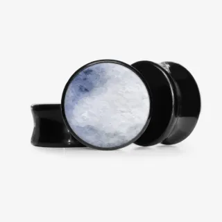 Plug Plutão Base Selecionável com estampa do planeta e base ajustável