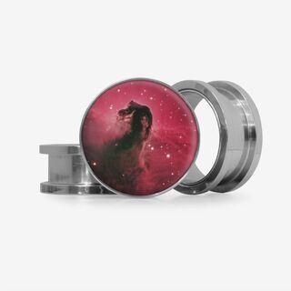 Plug Nebulosa Cabeça de Cavalo - Base Selecionável - Universo