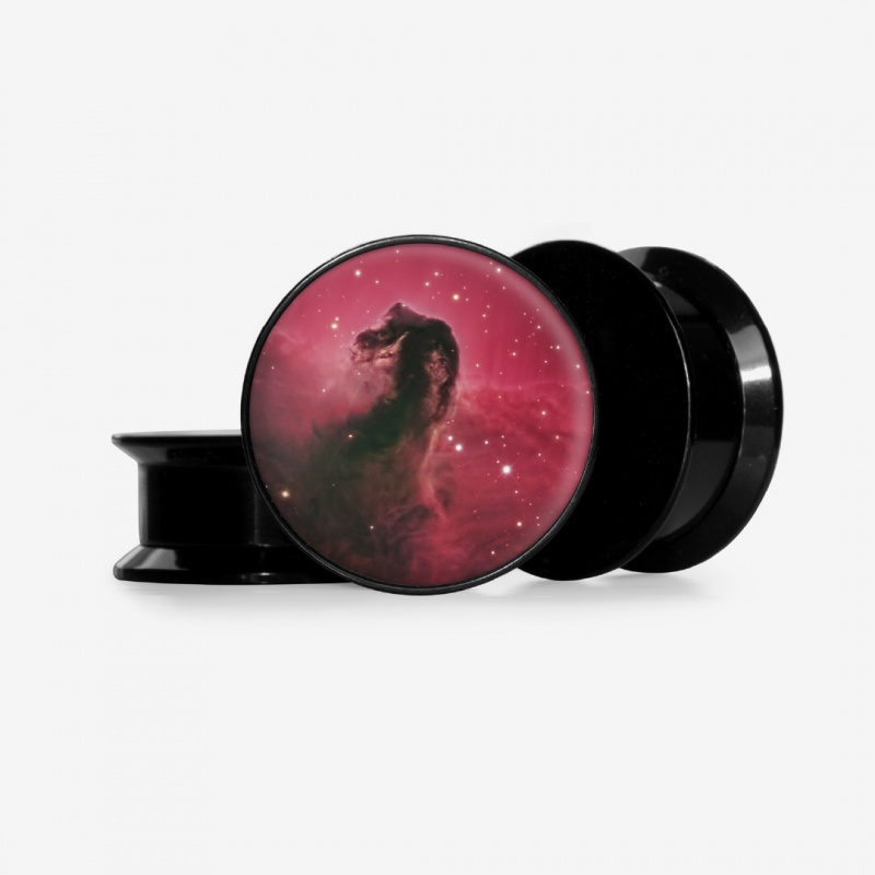 Plug Nebulosa Cabeça de com estampa galáxia