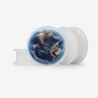 Plug Planeta Terra Base – Design Cósmico e Estilo Único