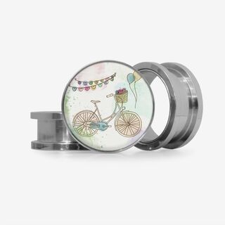 Plug Bicicleta Retrô - Base Selecionável - Vintage