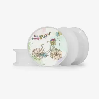 Plug Bicicleta Retrô - Base Selecionável - Vintage