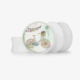 Plug Bicicleta Retrô - Base Selecionável - Vintage
