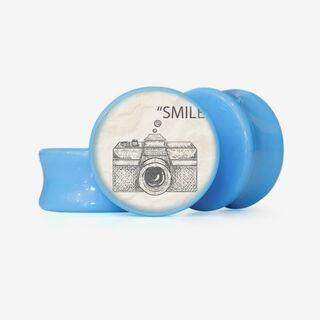 Plug Câmera Retrô - Base Selecionável - Vintage