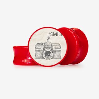 Plug Câmera Retrô - Base Selecionável - Vintage