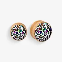 Plug de Madeira - Onça Colorida é na ALARGS