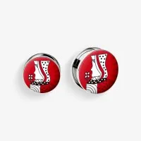 Plug de Aço Cirúrgico com Rosca - Rainha é na ALARGS