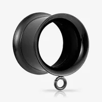 Alargabrinco Preto Flangeado DIY: Estilo Personalizável | ALARGS