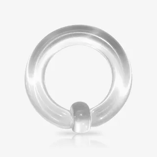 Argola de Acrílico Transparente - Captive - Argola