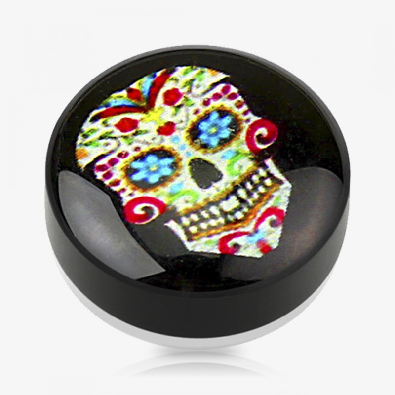 Falso Alargador Magnético Caveira 2 - Falso Alargador