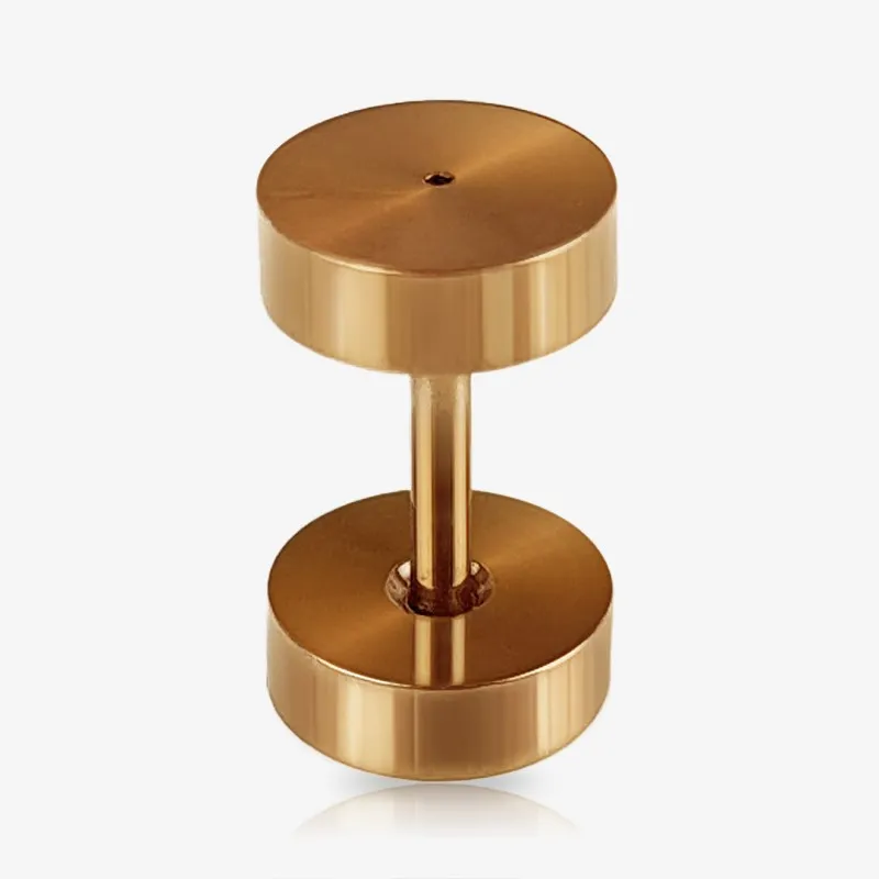 Falso Alargador de Aço Rosê - Falso Alargador